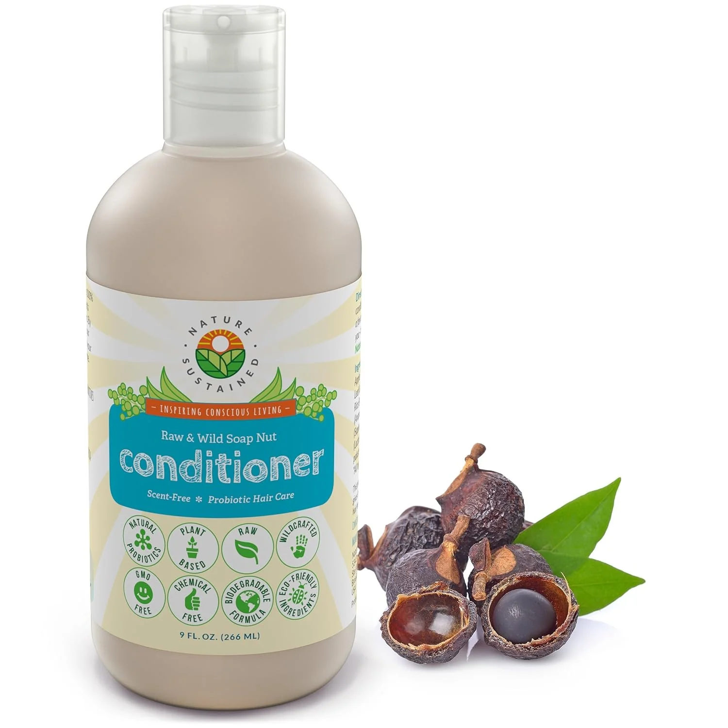 Natural Conditioner for Dry & Damaged Hair โ 9 fl oz