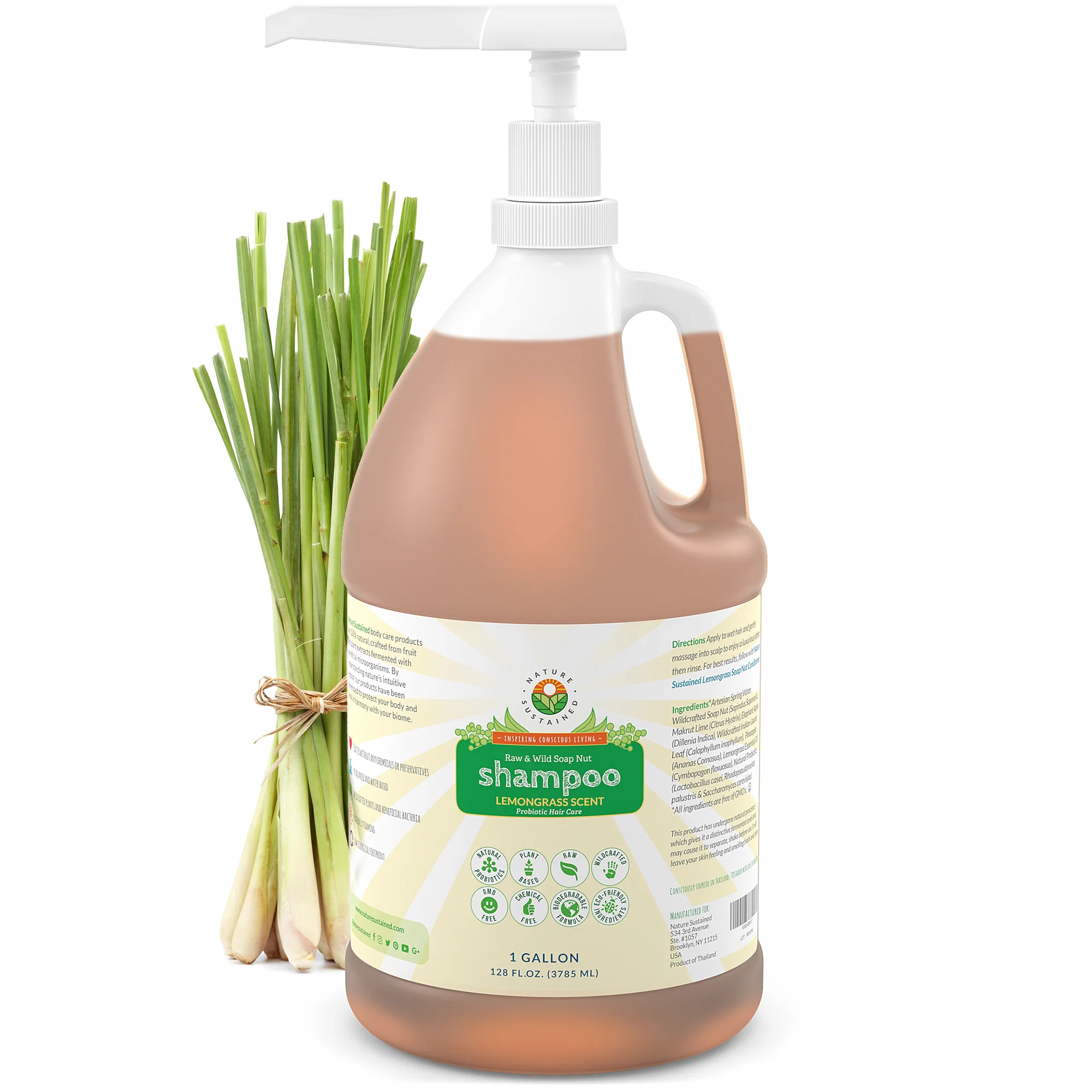 Natural Soapnut Shampoo - Organic, Raw, Probiotic, Vegan - 9 fl oz - Image 15