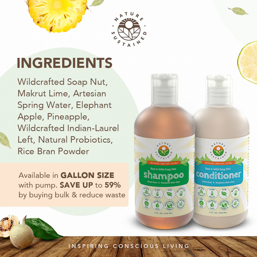Nature Sustained Shampoo, Conditioner & Body Wash Bundles - Image 5