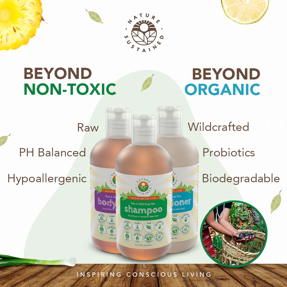 Nature Sustained Shampoo, Conditioner & Body Wash Bundles - Image 8